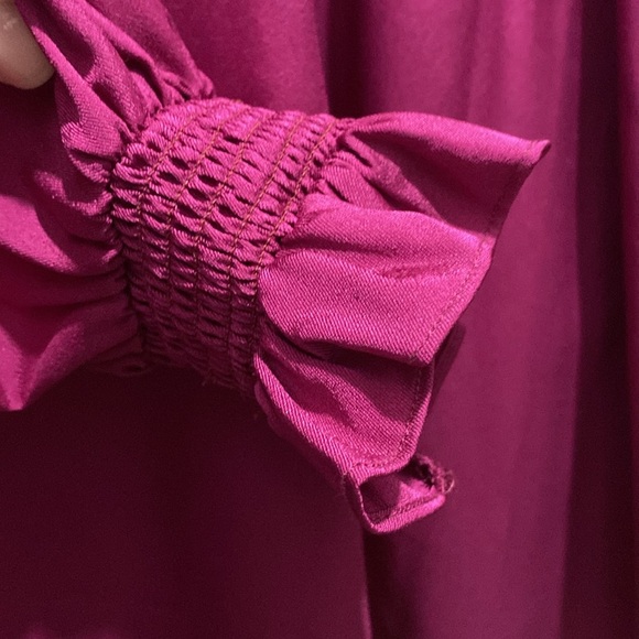 English Factory Puff Ruffle Blouse - Picture 4 of 5